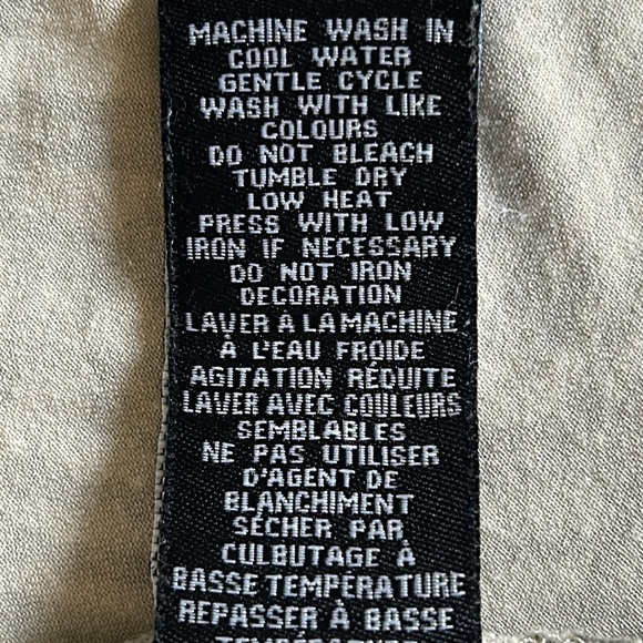 KENNETH COLE Boho Tank Top Wood Ring Straps Beige Olive Print Women’s Medium - Picture 15 of 16